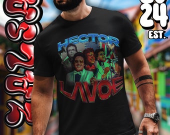 Hector Lavoe T-shirt/ Hector Lavoe T-shirt/ Puerto Rican Salsero/ Boricua Salsa
