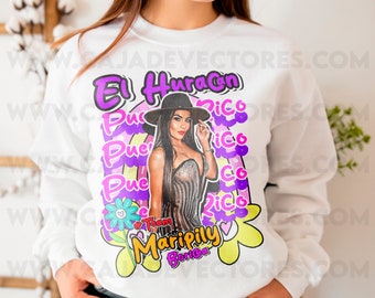 T-shirt Maripily Rivera/ T-shirt ouragan Boricua/ Porto Rico