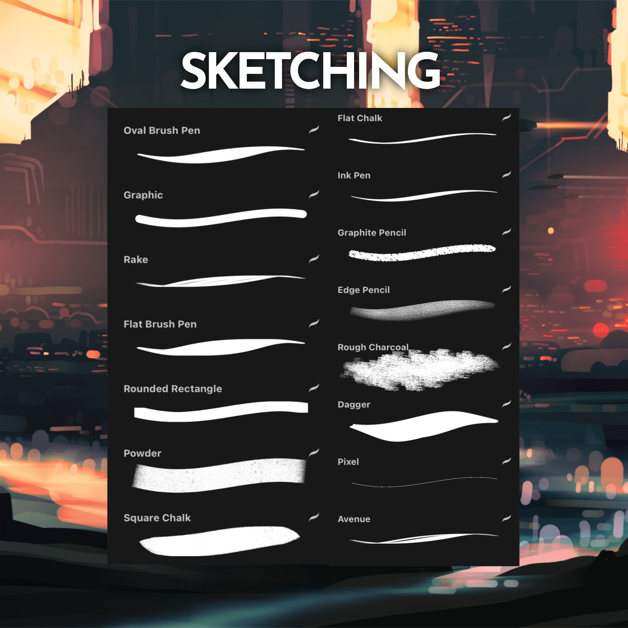 Procreate Ultimate Brush Pack - Etsy