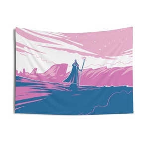 Trans Scape Discreet Pride Tapestry (Series 2)