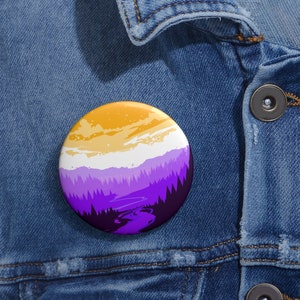 Enby Scape Discreet Pride Pin (Series 1)
