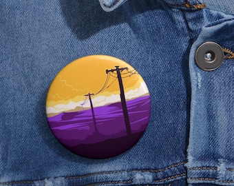 Enby Scape Discreet Pride Pin (Series 2)