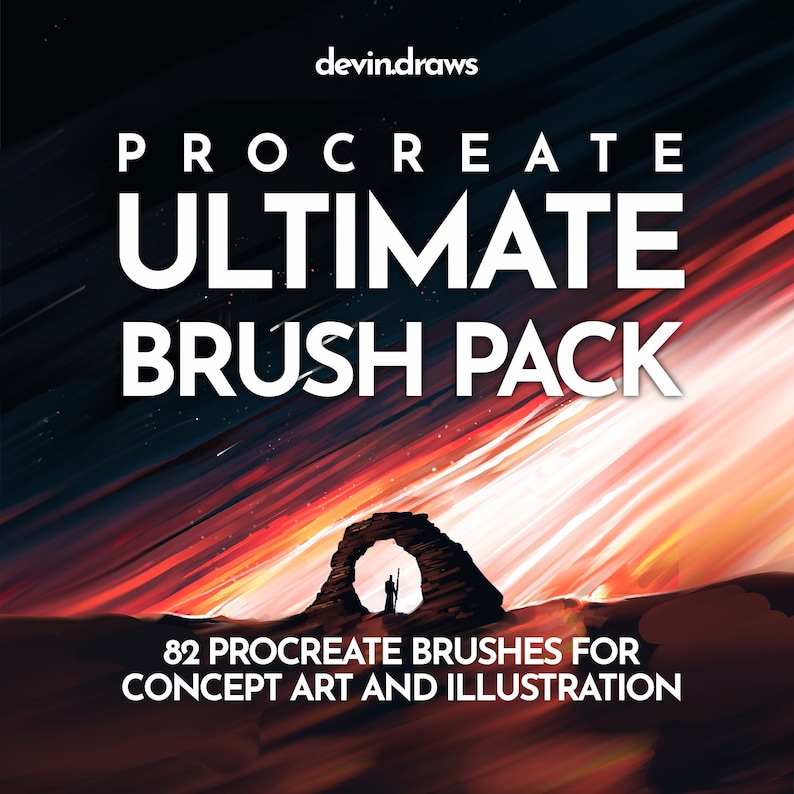 Procreate Ultimate Brush Pack - Etsy