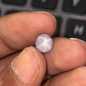 1.13  Carat Unheated Star Sapphire, Natural Star Sapphire, Loose Gemstone Oval, 스타 사파이어, AA Quality, loose gemstone, Fine Star Sapphire