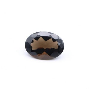 Natural Smoky Quartz Oval Shape Gemstone- Loose smokey Quartz- Smoky Quartz- Quartz- Loose Gemstone- Smokey Quartz- Smokey Oval Gemstone
