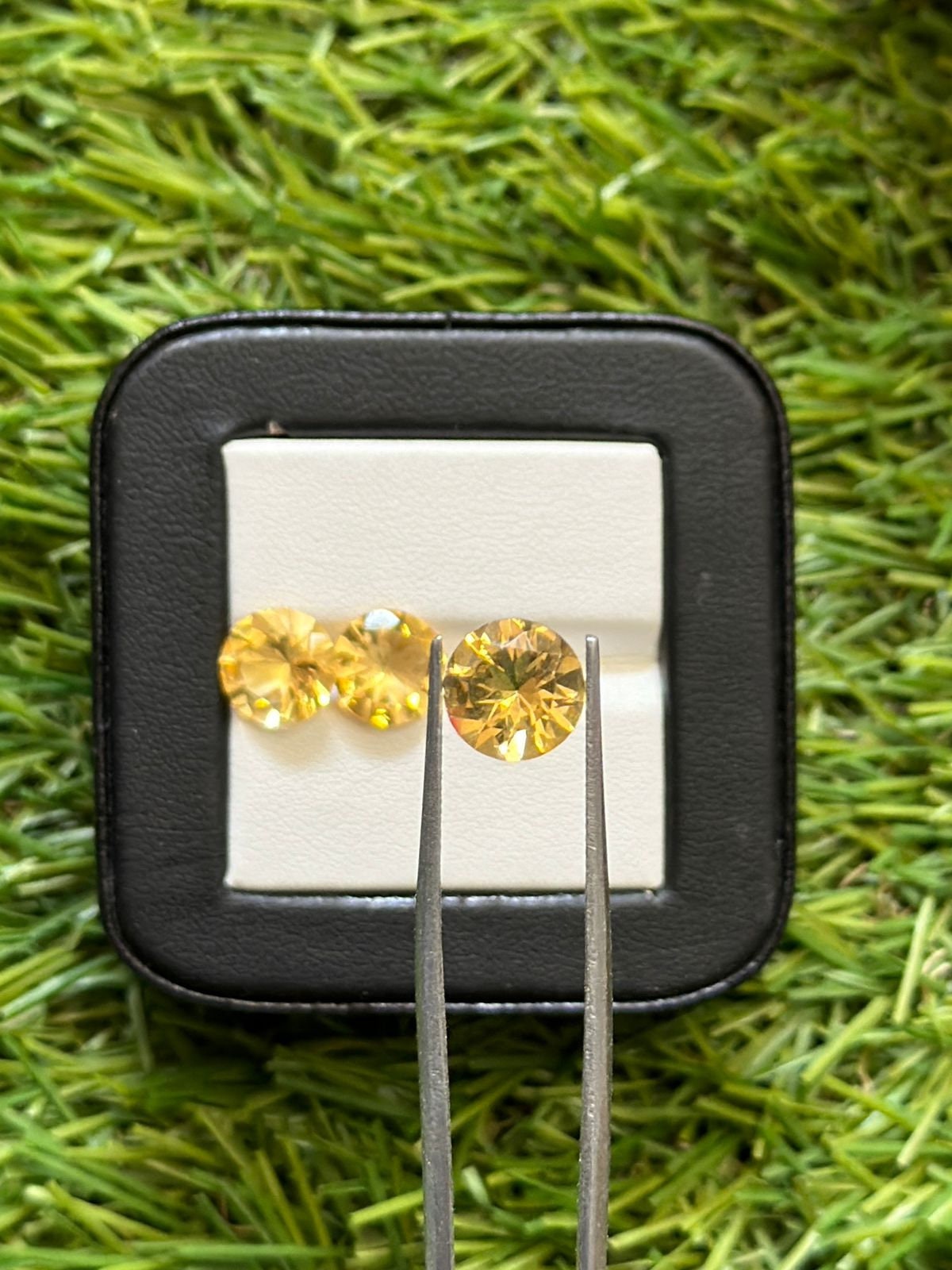 Ciondolo Zircone Giallo Naturale 95ct In Argento 925 – Taglio Cuscino – Unstoppablegems - Foto 2