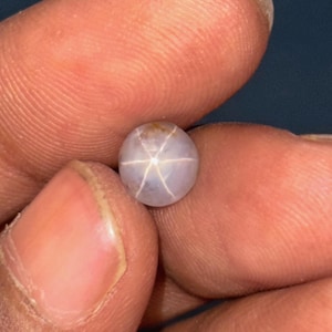 Star sapphire, Srilanka star sapphire, Star Sapphire, White Star Sapphire, 3.54 ct