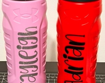 Personalized Squeeze Water Bottle 32oz