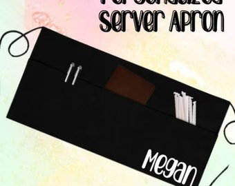 Personalized Server Apron