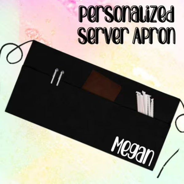 Personalized Server Apron