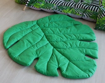 Baby Floor Mat Leaf Baby Play Pen Nursery Mat Play Mat For Baby And Kids Cotton Leaf Mat Baby Room Nursery