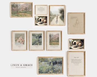 Spring Value Pack / Easter Collection / Christian Decor / The Tomb is Empty / He is Risen / Jesus Christ / Christian Art Printable