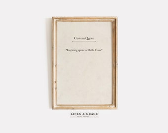 CUSTOM QUOTE