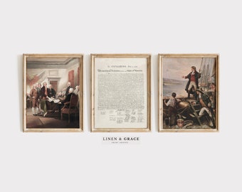 アメリカ独立宣言の壁アートメタルパネル。アメリカ独立宣言。1776年7