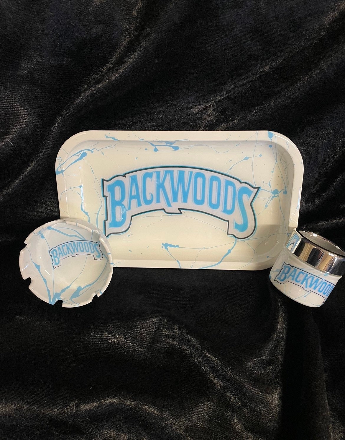 Backwoods Rolling Tray Set Etsy