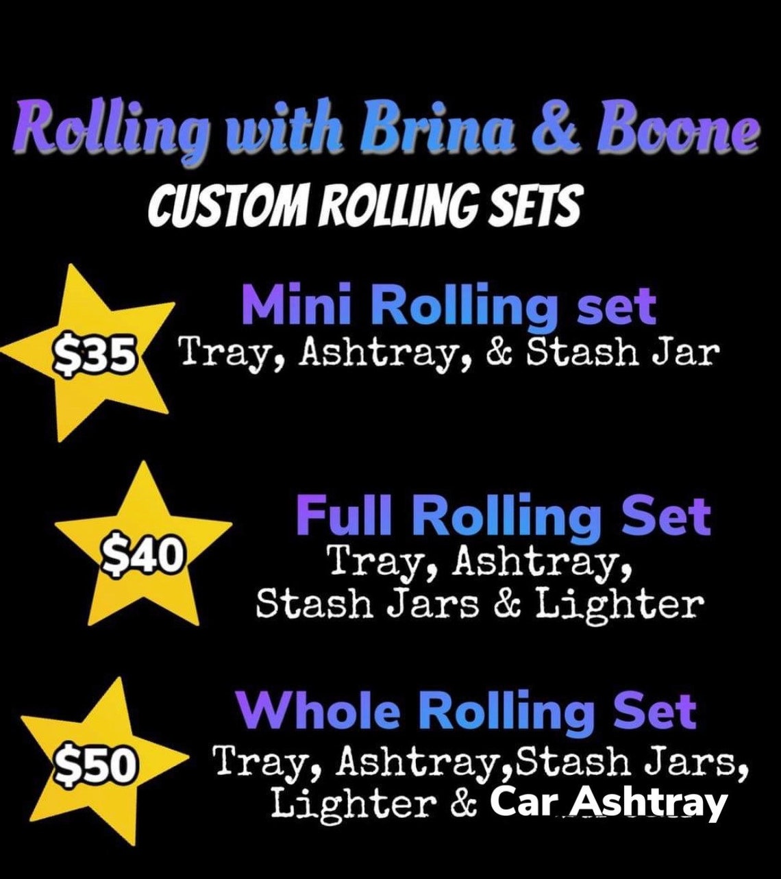 Joker Rolling Tray Set Custom Rolling Tray Sets Etsy