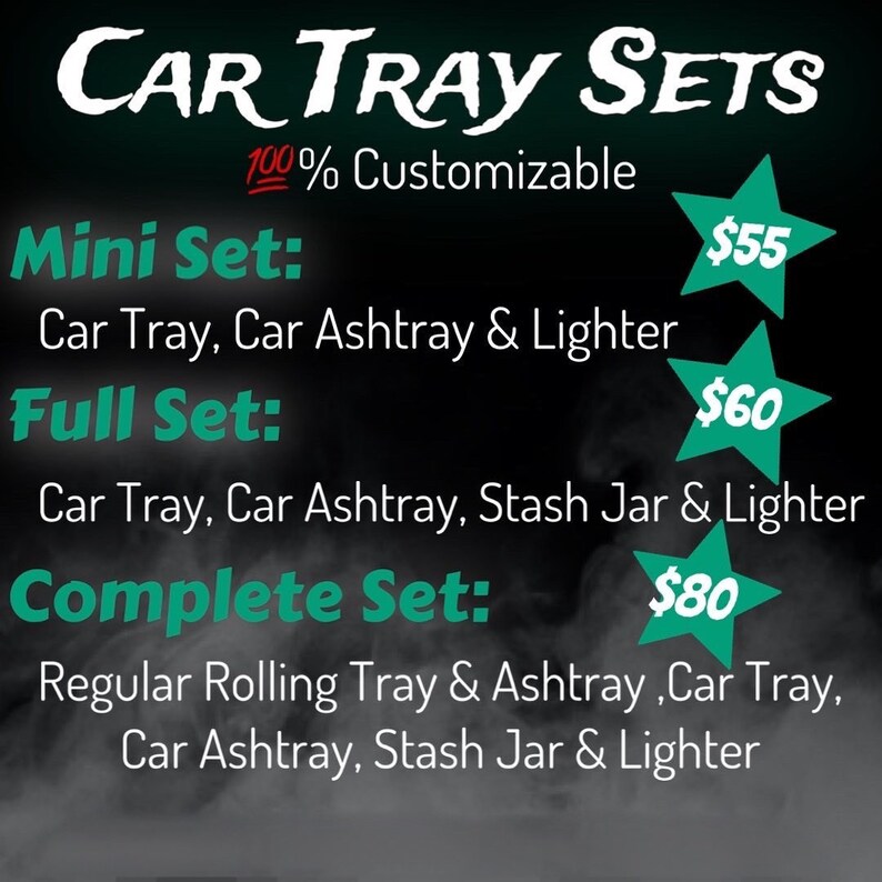 Backwoods Car Steering Wheel Rolling Tray Custom Car Wheel Etsy