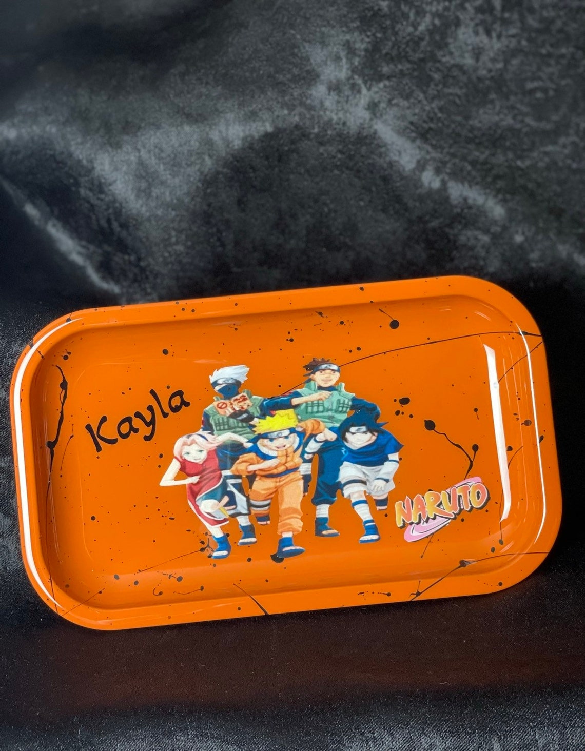 Naruto Rolling Tray Custom Rolling Tray Etsy