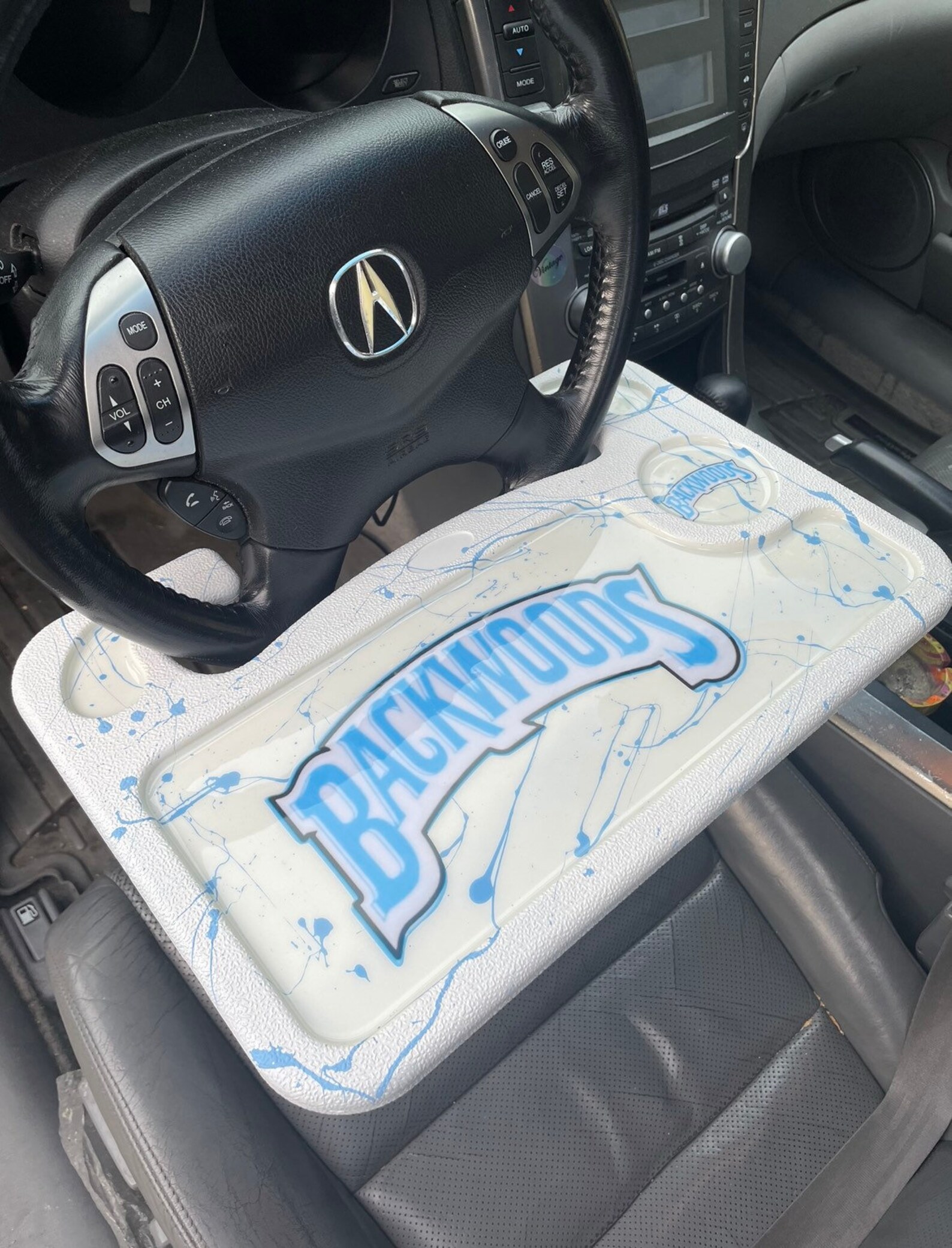 Backwoods Car Steering Wheel Rolling Tray Etsy