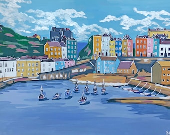 Dinbych y Pysgod/Tenby print