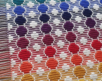 Crochet Pattern - Bubbles (overlay mosaic)