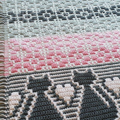 Mosaic Crochet Pattern 25 Charts Only Etsy