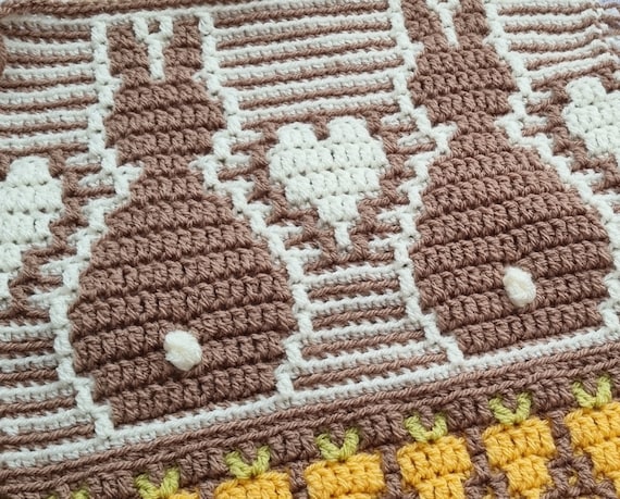 March Hare - Overlay Mosaic Crochet Pattern & Charts - Etsy
