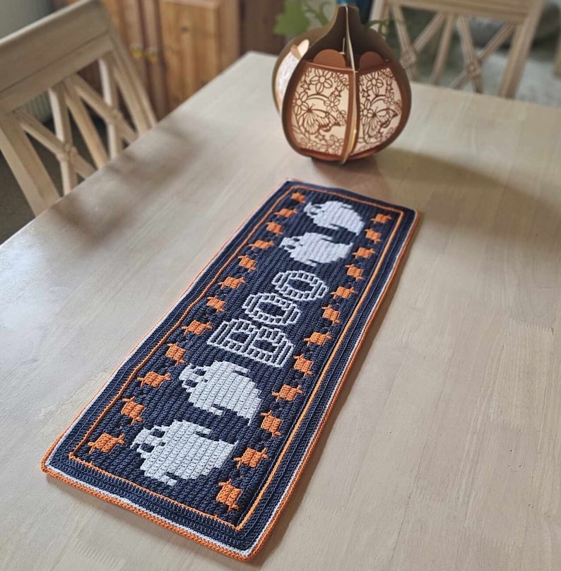 Boo / ghosts table runner / banner