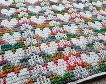 Heart Over Heart - Overlay Mosaic Crochet pattern