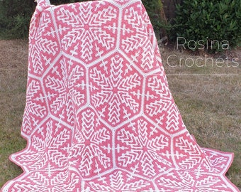 Gaudete - mosaic crochet pattern