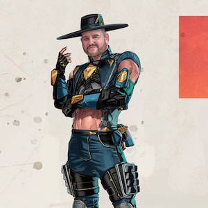 Apex Legends portrait | Custom Portrait, Wraith, Mirage, Pathfinder, Loba, Legends, video games