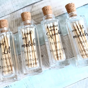 The perfect match, Match Wedding Favor, Custom Matches, It is a Match, Sparks Flew, I met my match, We have met our match, Personalized Gift