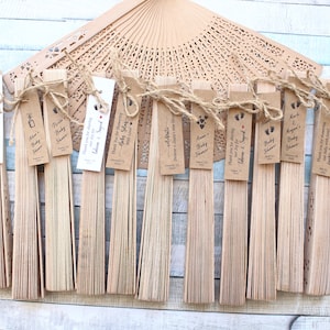 Custom Baby Shower Sandalwood Fans, Bulk Custom Wooden Fans, Baby Shower Fans, Bridal Party Fans, Natural Wood, Summer Gift