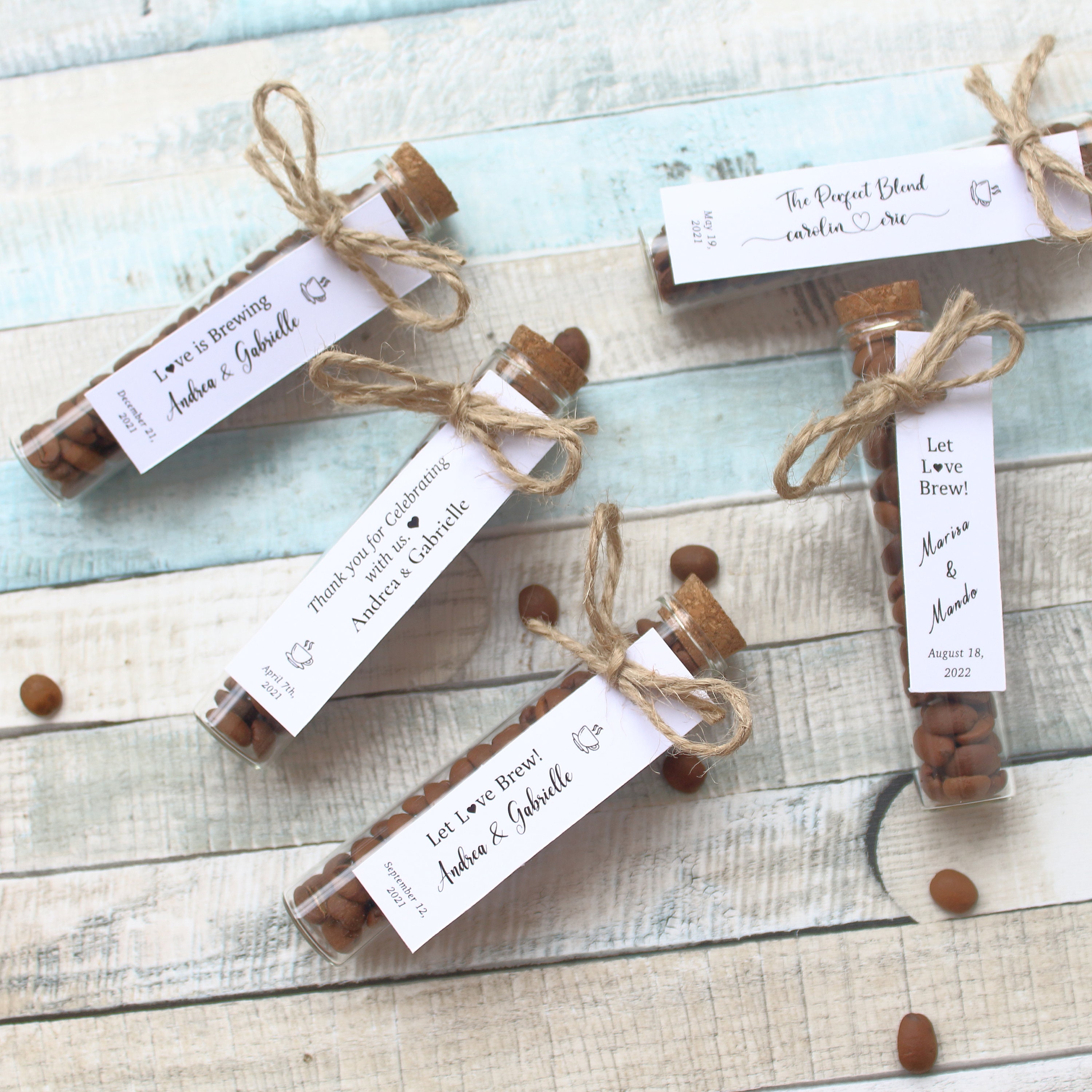 Wedding Coffee Favor for Guests, the Perfect Blend, Personalized Coffee ...