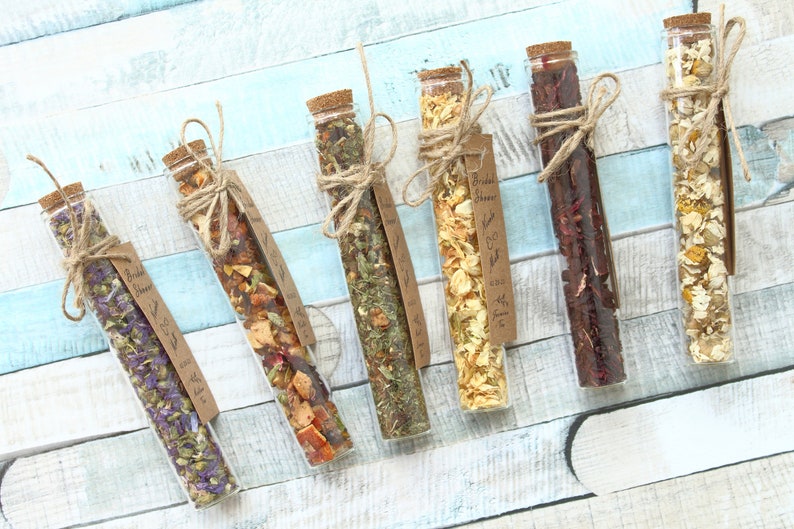 Bridal Shower Tea Party Favors Personalized Favors Bridal Etsy