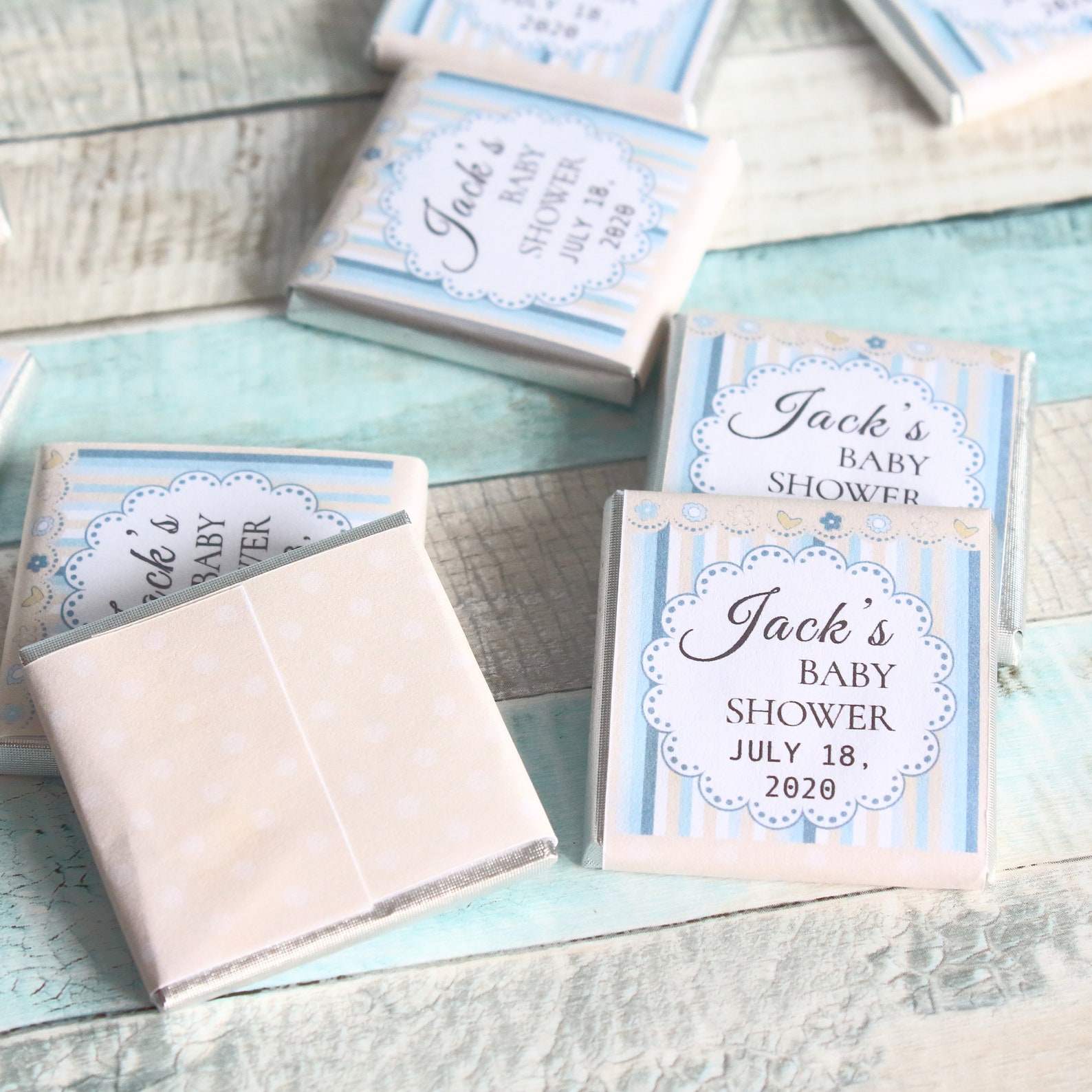Baby Shower Favors Mini Chocolate Bulk Favors It is a Boy Etsy
