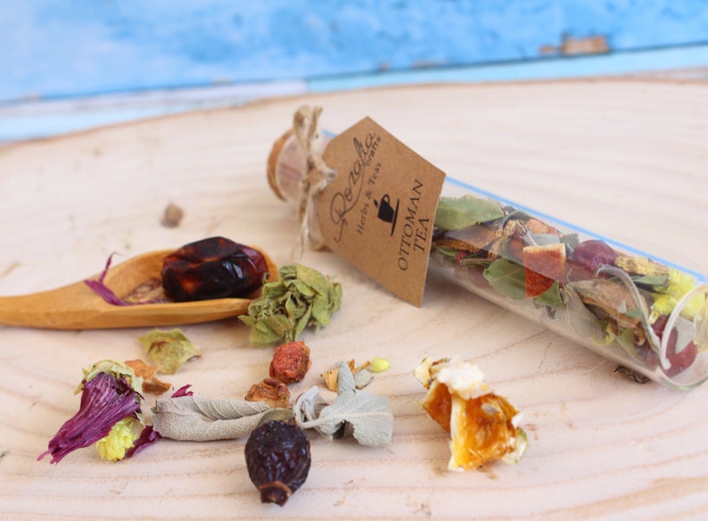 Organic Tea Sampler Set Mothers Day Gift Tea Infuser Herbal Etsy