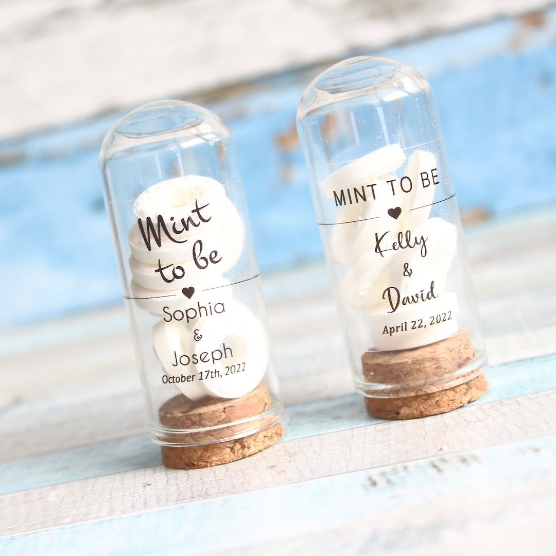 Mint to Be Favors, Custom Mints, Personalized Wedding Favors for Guests ...