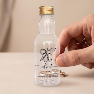 40 ml olivoljeflaskor, presenter till bröllop, babyshower, dop, möhippa och möhippa