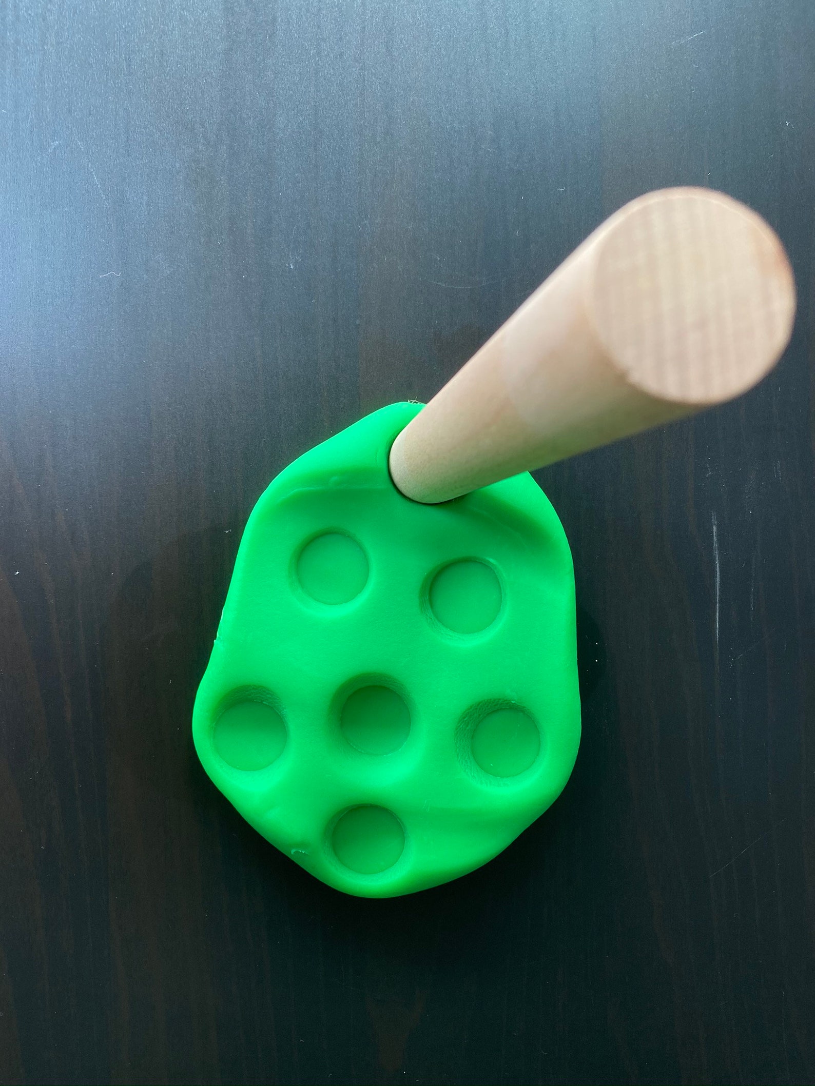 Wood Playdough pins 5 Pcs Wooden Rolling Pin Playdough Etsy