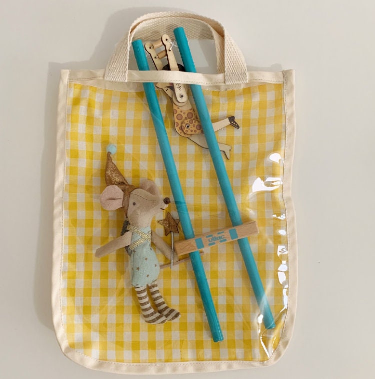 CUTE TOY BAG Toy carry bag Small fabric bagToddler carry Etsy