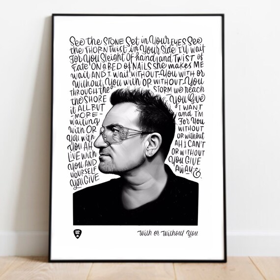 U2 With Or Without You Lyrics