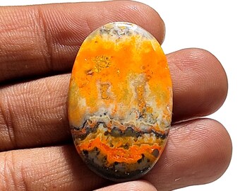 Gorgeous 100/% Natural Bumble Bee AAA Quality Loose Cabochon Gemstone Oval Shape Making For Jewelry 48.20 c.t 42x26x5 mm