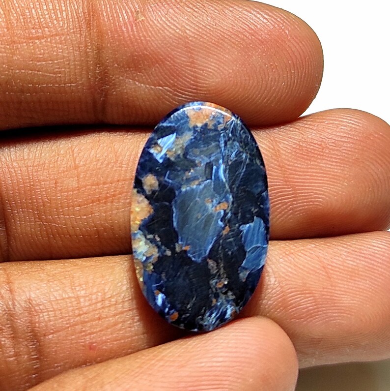 20 CT 100 /% Rare Natural Pietersite Cabochon 27x16x5 mm Pietersite Loose Gemstone Semi Precious Top Quality Pietersite Making For Jewelery