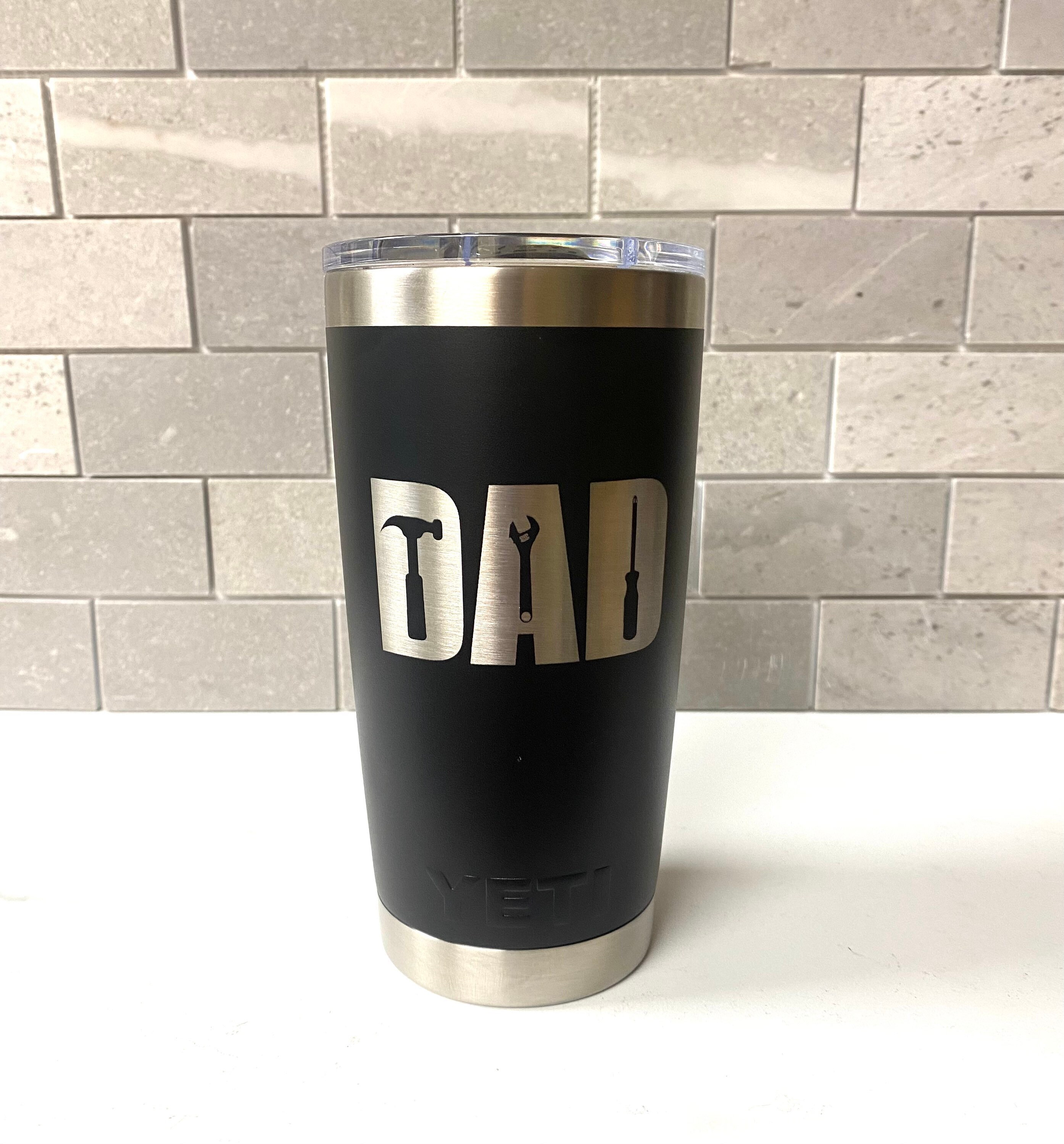 Yeti Mag slider top, Magnet lid, tumbler, rambler, personalized magnet  slider and custom text and custom logos, Made in USA