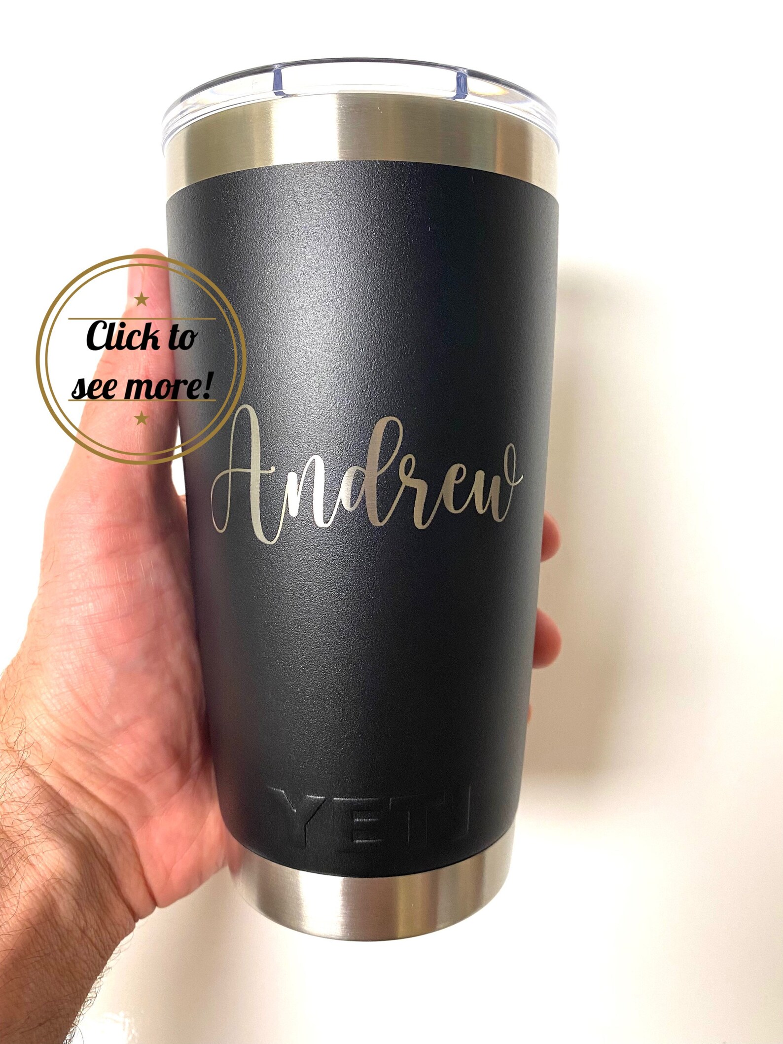 Yeti tumbler Custom Yeti Tumbler Yeti with name Etsy