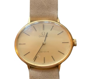 Orologio meccanico unisex Omega Geneve (cassa ovale) anni '70