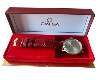 Reloj mecánico vintage Omega para hombre, años 60