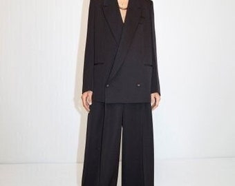 Women Black Cotton Designer Custom Made Personalized Tailored | Etsy