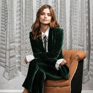 Plus Size Pants Suit Oversize Jacket and Creased Trousers Set Deep Green  Blazer Two Piece Matching Set for Women -  Canada